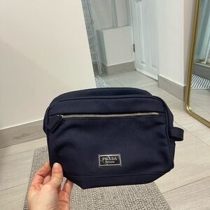 Prada parfum pouch blue